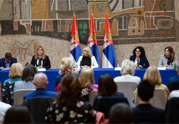 Ministarka za rad se sastala  u Palati Srbije sa direktorima svih ustanova socijalne zaštite